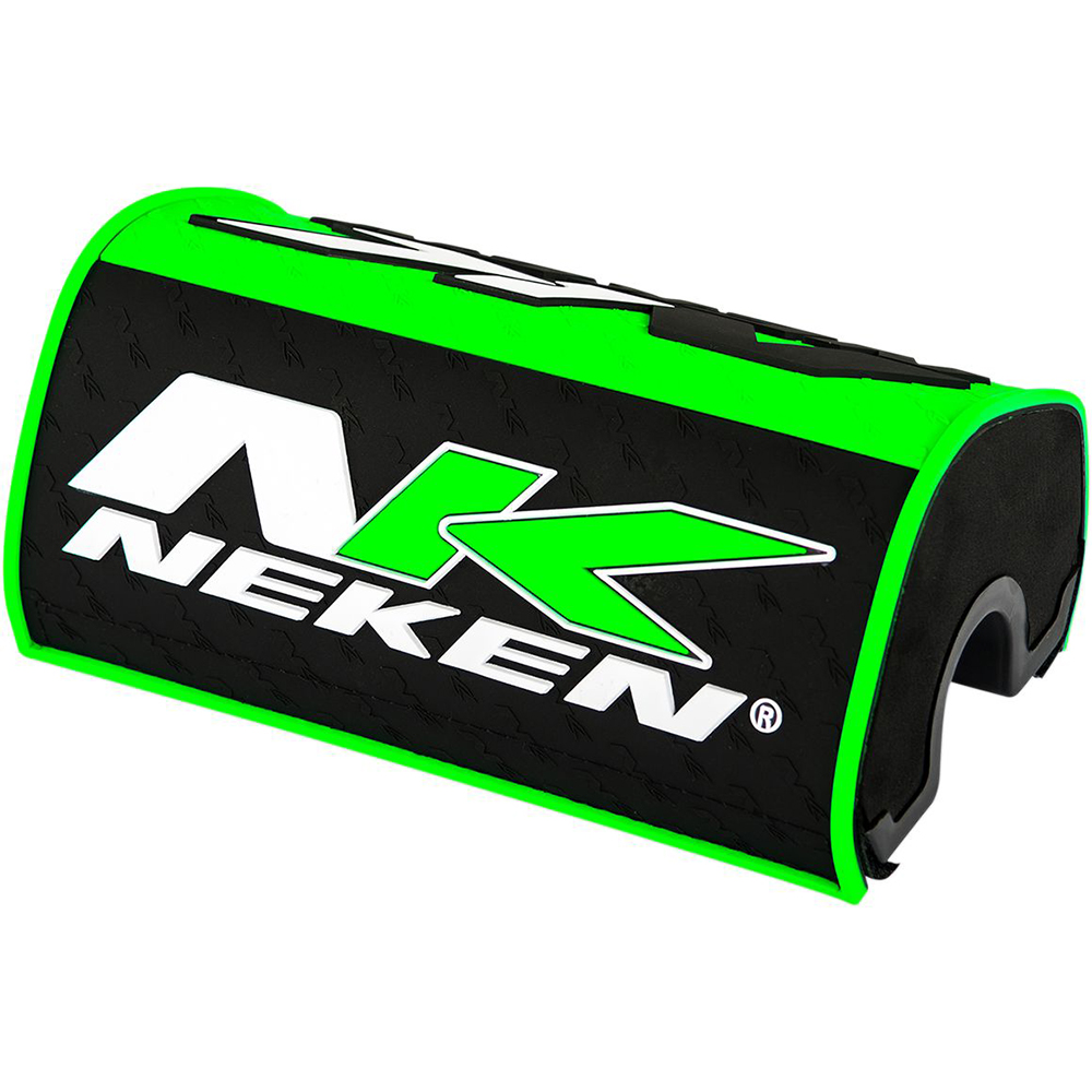 Neken - Mousse Guidon Oversized - Diamètre 28,6 mm Vert fluo / Noir