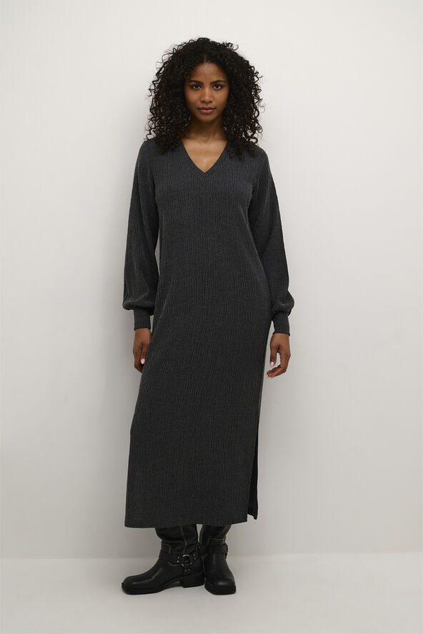 Kaffe KAolga Dress Dark grey melange