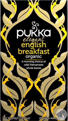 Pukka Herbs Infusion Biologique Elegant English Breakfast 20 Sachets