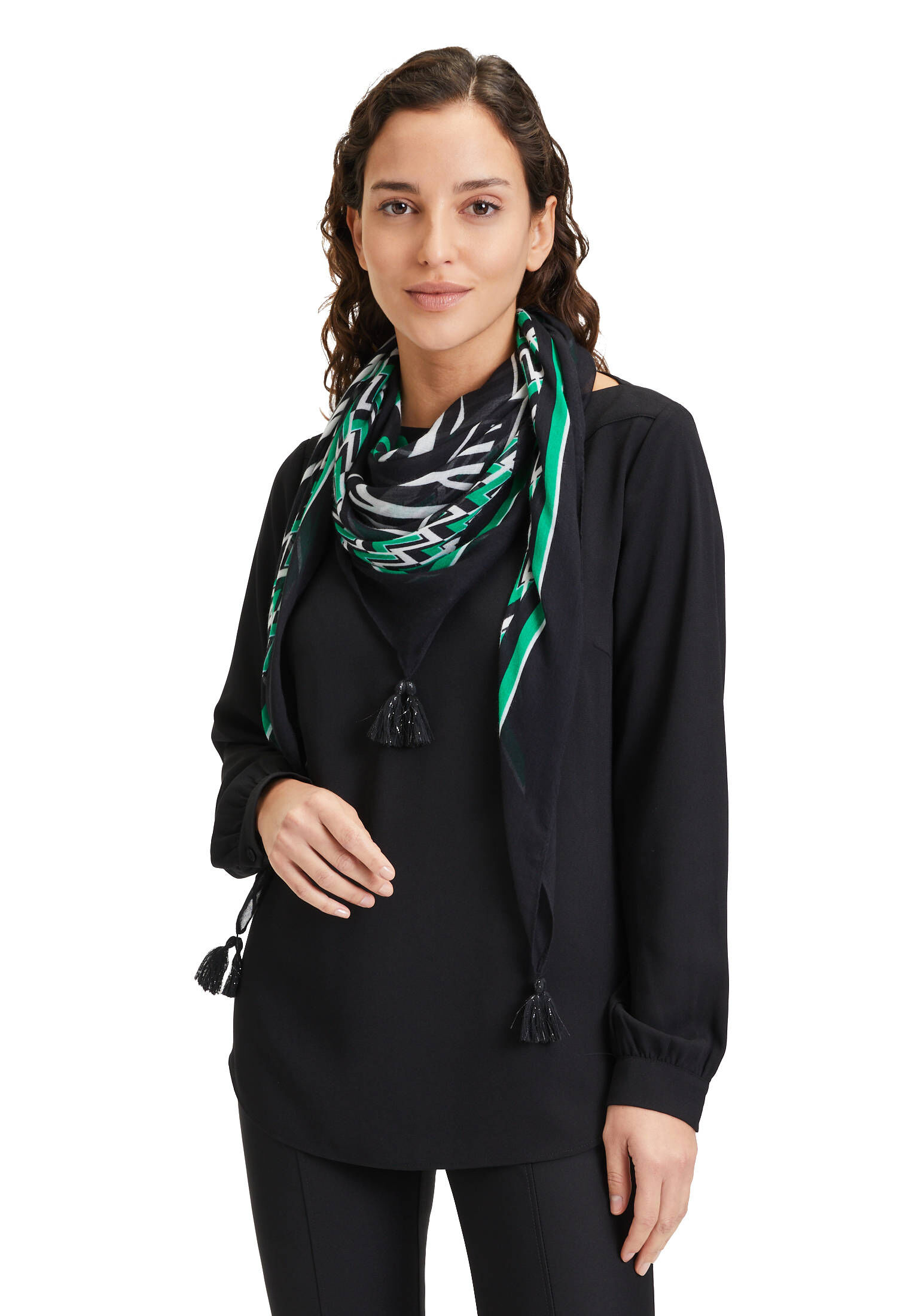 Betty Barclay| Damen Tuch mit Quasten