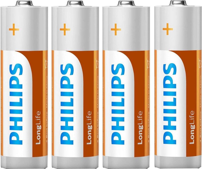 Philips Longlife AA batterijen