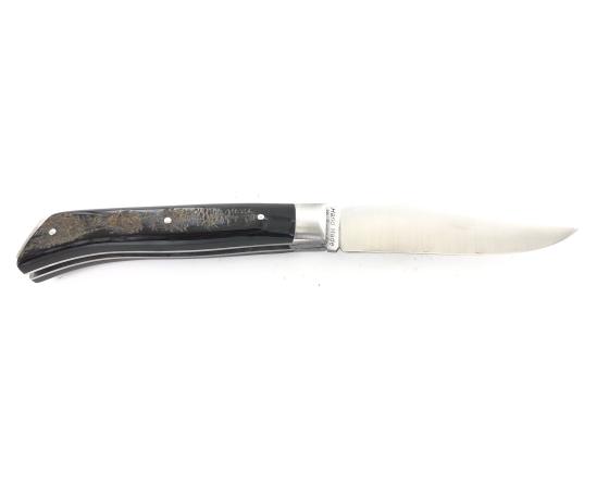 Le Saint Bernard Buffle Brut Couteau de Poche - Le Savoyard par Fontenille Pataud