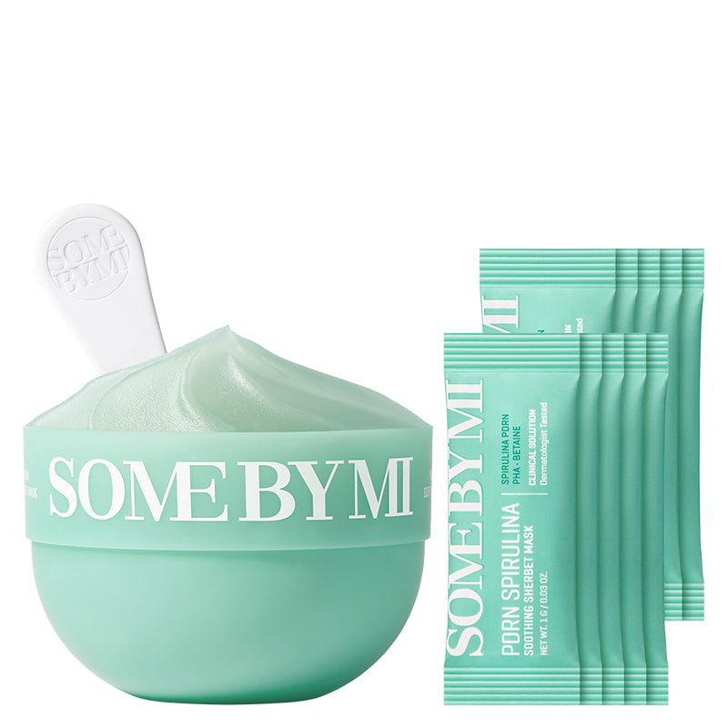 PDRN Spirulina Soothing Sherbet Mask