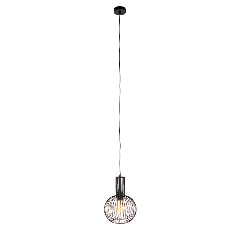 Design hanglamp zwart - Wire Whisk