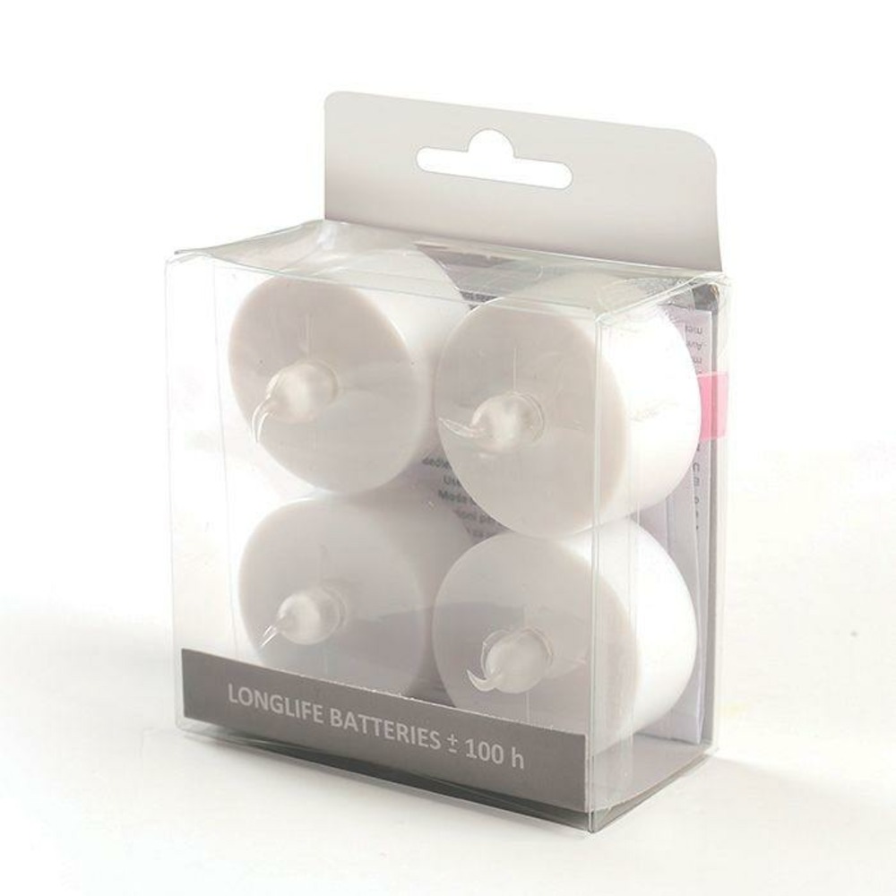 4 bougies led longue durée - 100 h