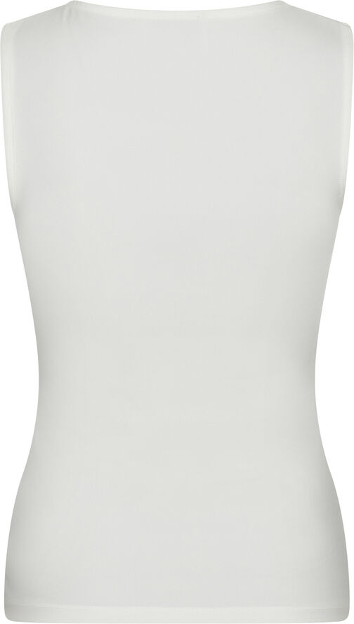 Neo Noir Ditty Jersey Top White