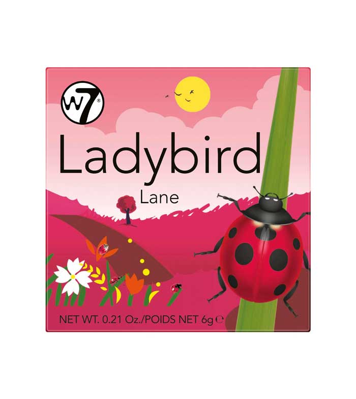 W7 - Blusher em pó The Boxed Blusher - Ladybird lane