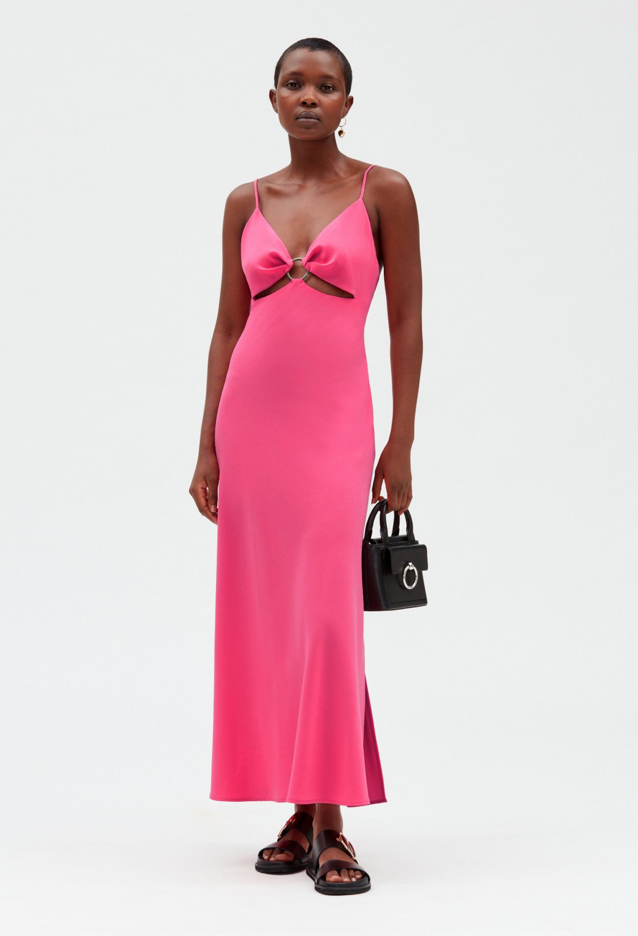 Robe longue anneau