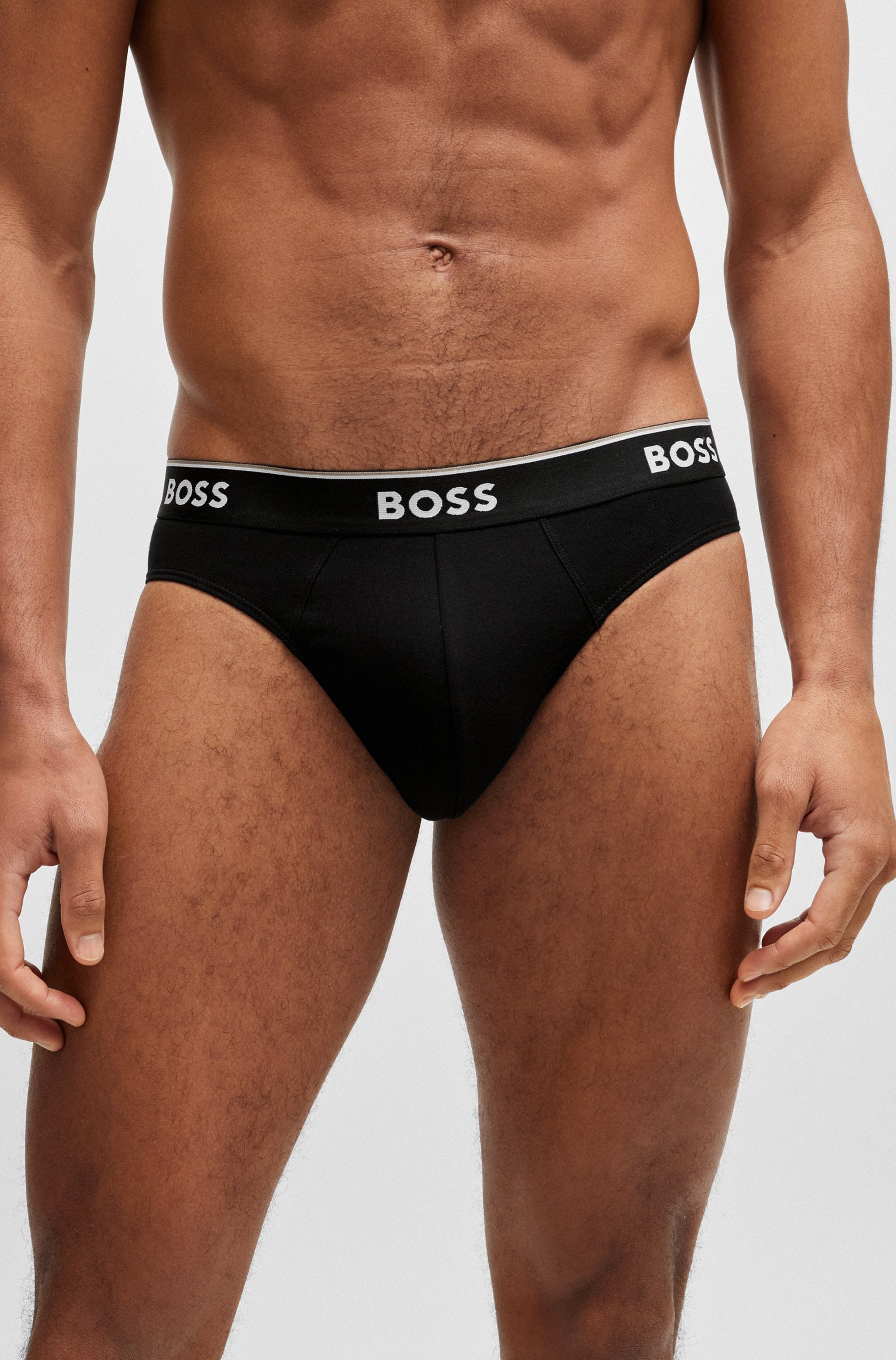BOSS Slip, 3er-Packer Packung, mit Logo Webbund