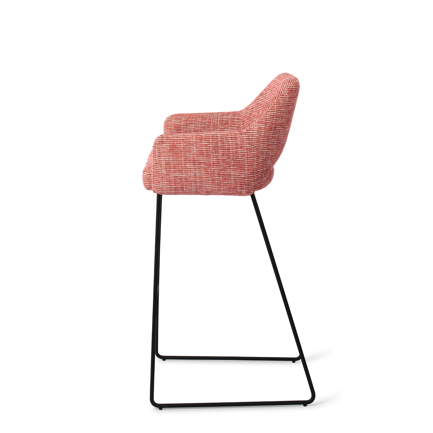 Barstoel Yanai bar slide black berry