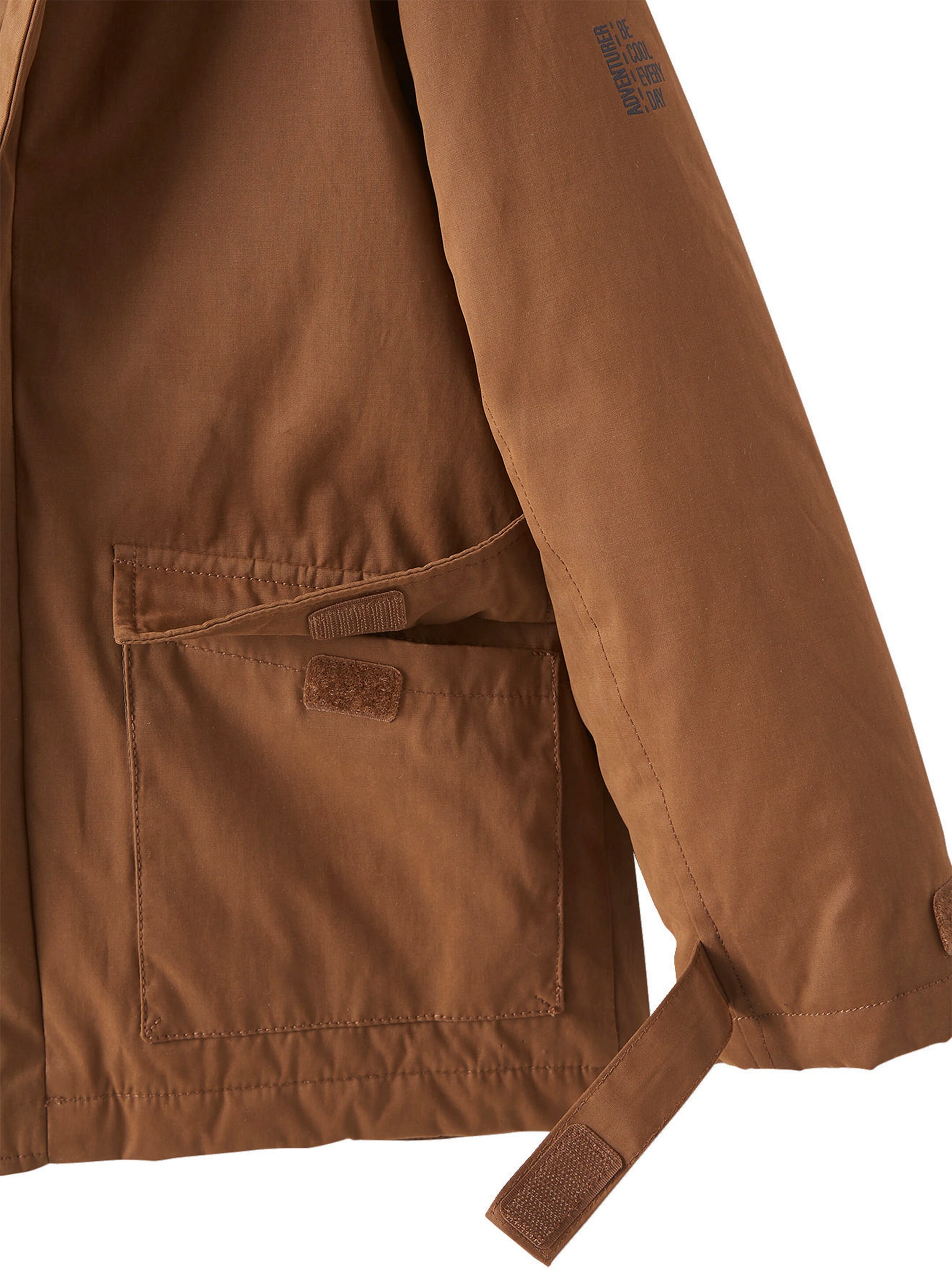 Vertbaudet Jungen 3-in-1-Jacke mit Recycling-Polyester braun