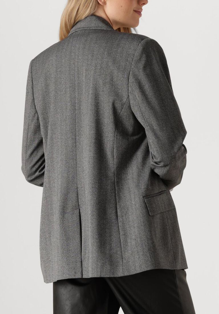 grijze dante6 blazer ceto herringbone blazer