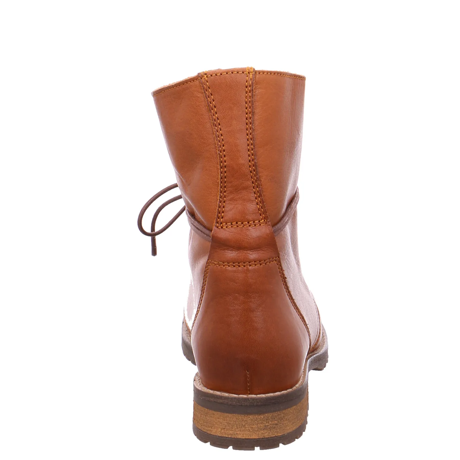 SCHUHENGEL Boot Cognac Leder