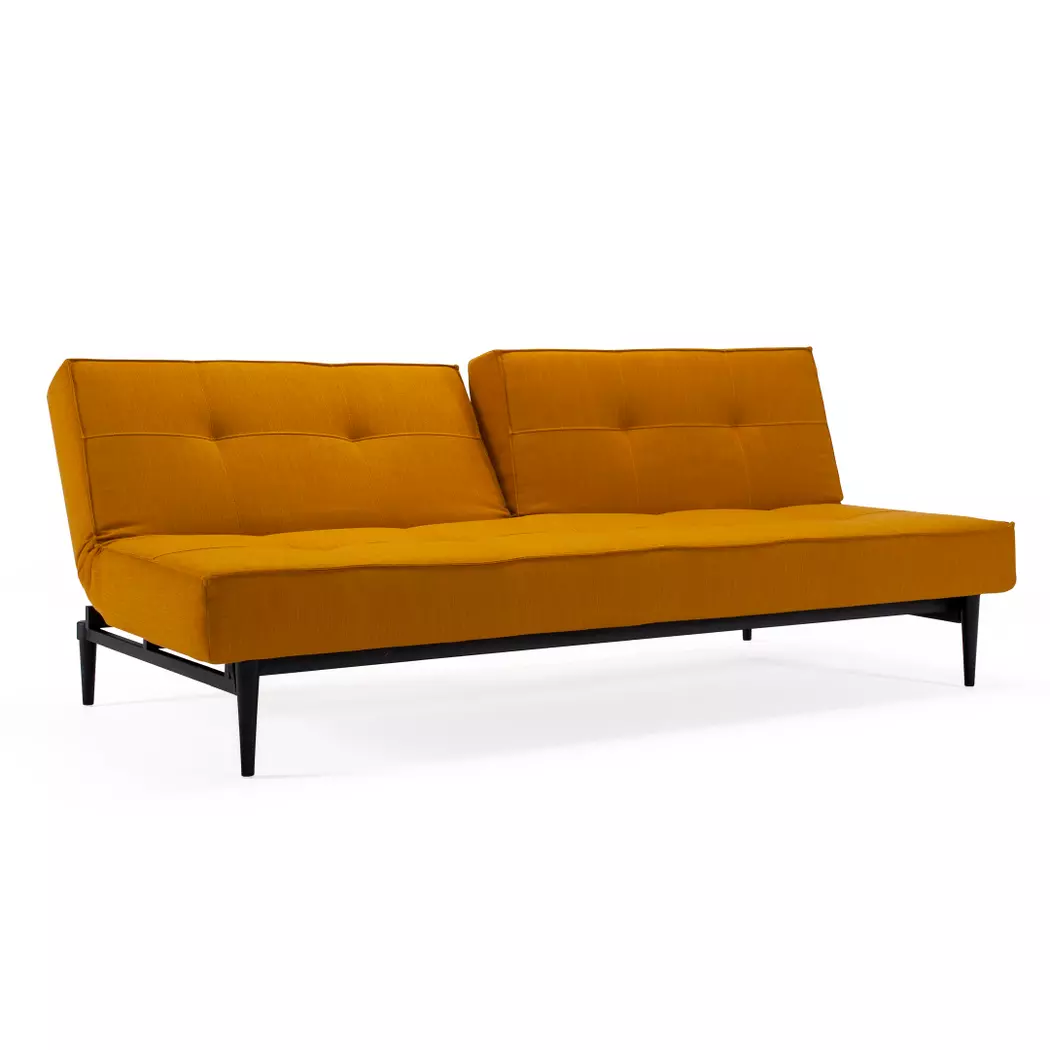 Schlafsofa Splitback Styletto schwarz