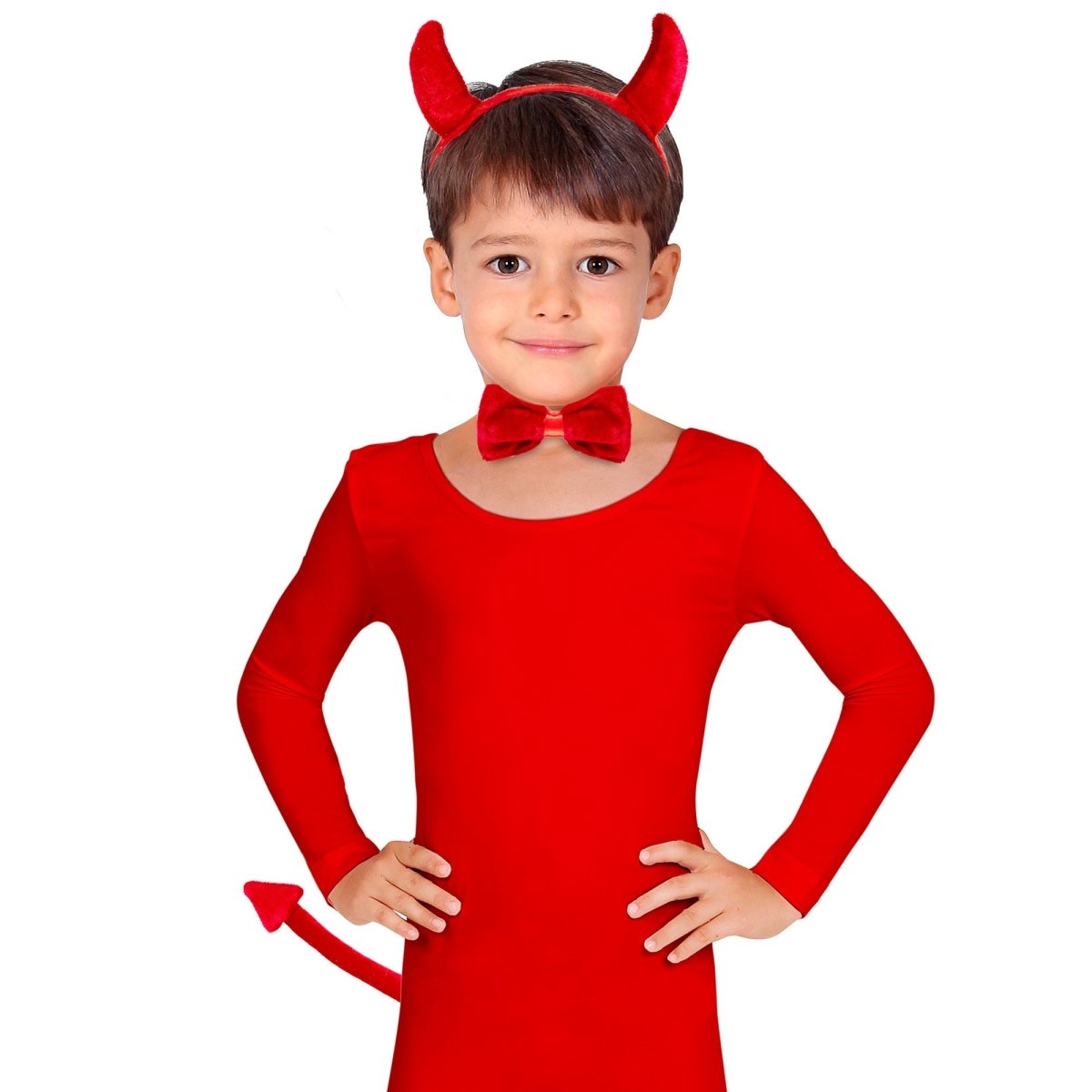 Halloween Accessoireset Rood Duivel