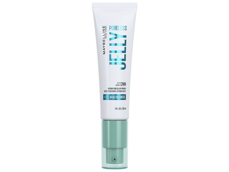 Maybelline Primer Poreless Jelly Blurring Feuchtigkeitsspendender, silikonfreier Primer verschmilzt sofort mit der Haut