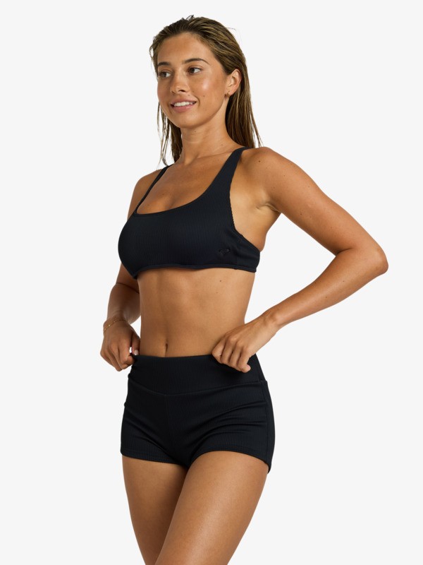 Roxy Love Underwire Bralette Haut de bikini à armatures Noir Femme