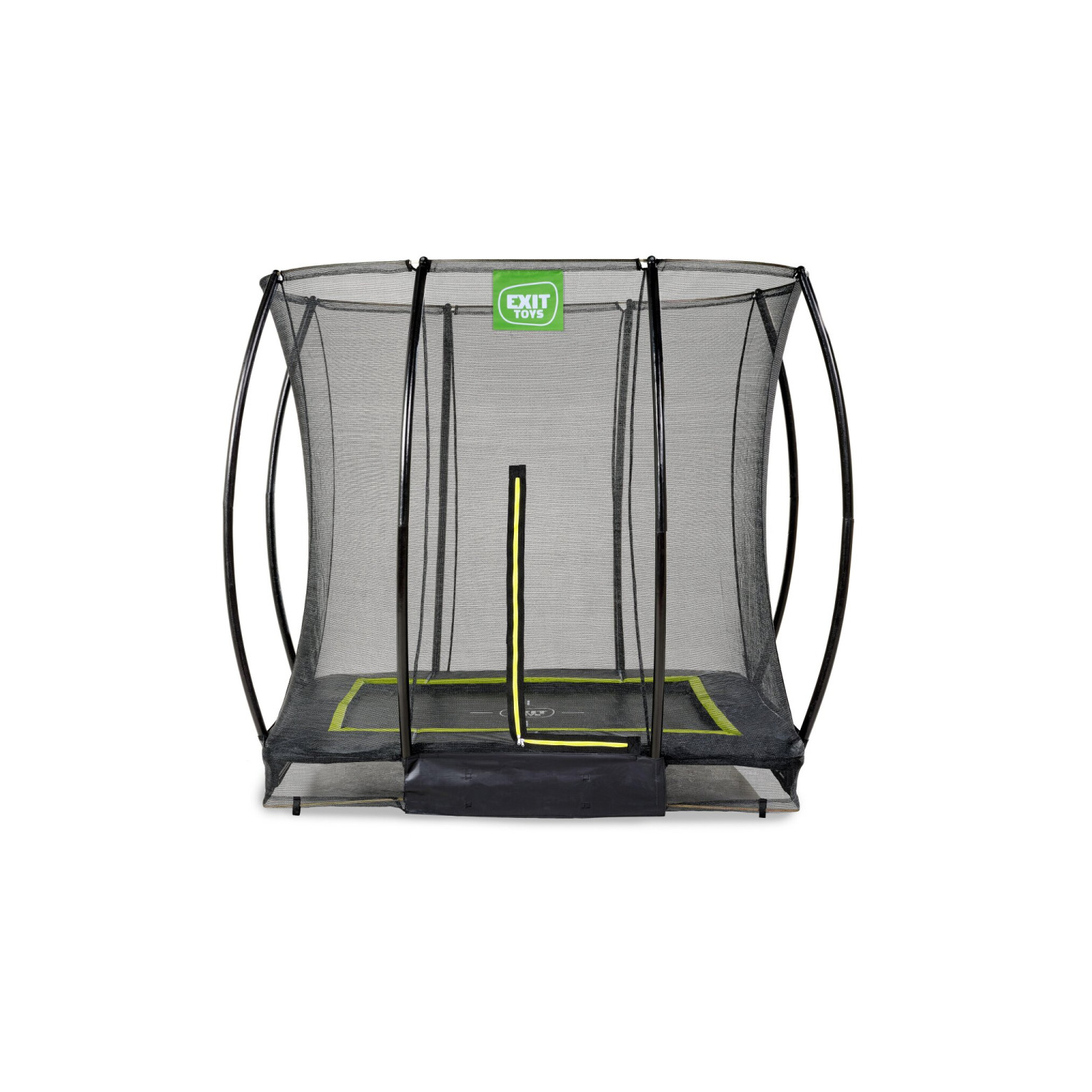 EXIT Silhouette inground trampoline 153x214cm met veiligheid