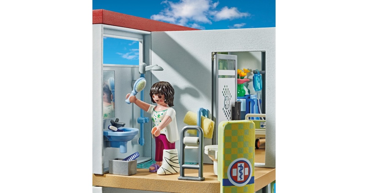 PLAYMOBILAction Heroes - Modern ziekenhuis  Constructiespeelgoed  (71615)