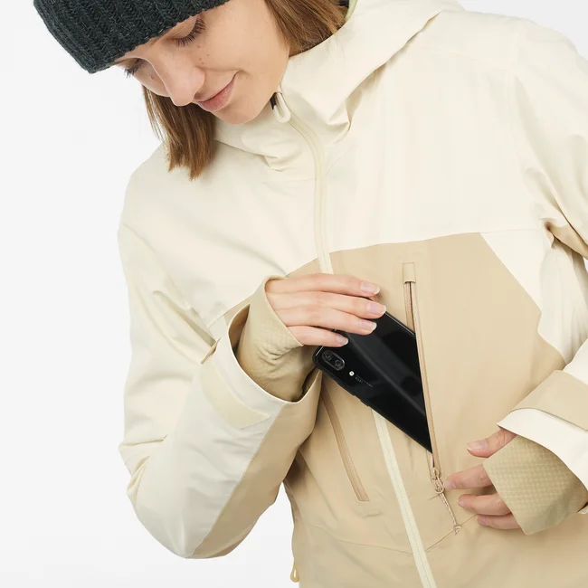 BRILLIANT  Veste isolante à capuche pour femme