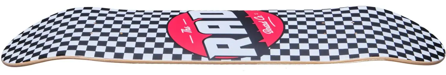 RAD Checker Skateboard Deck | SkatePro