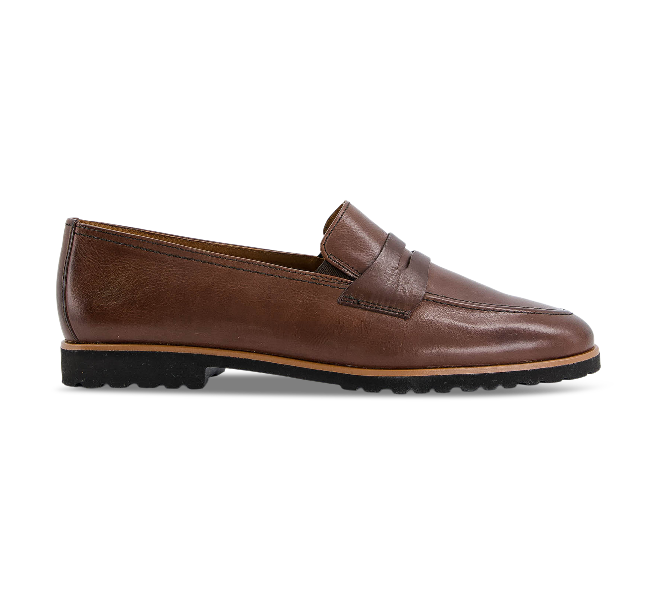 Paul Green Mocassins ungefüttert braun