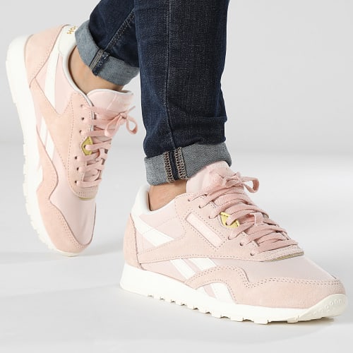 Baskets Femme Classic Nylon 100033440 Pink Chalk