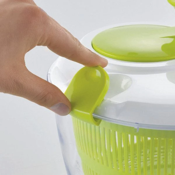 Lot Essoreuse à salade avec filtre eau 24 cm et Cuillère magique Matho