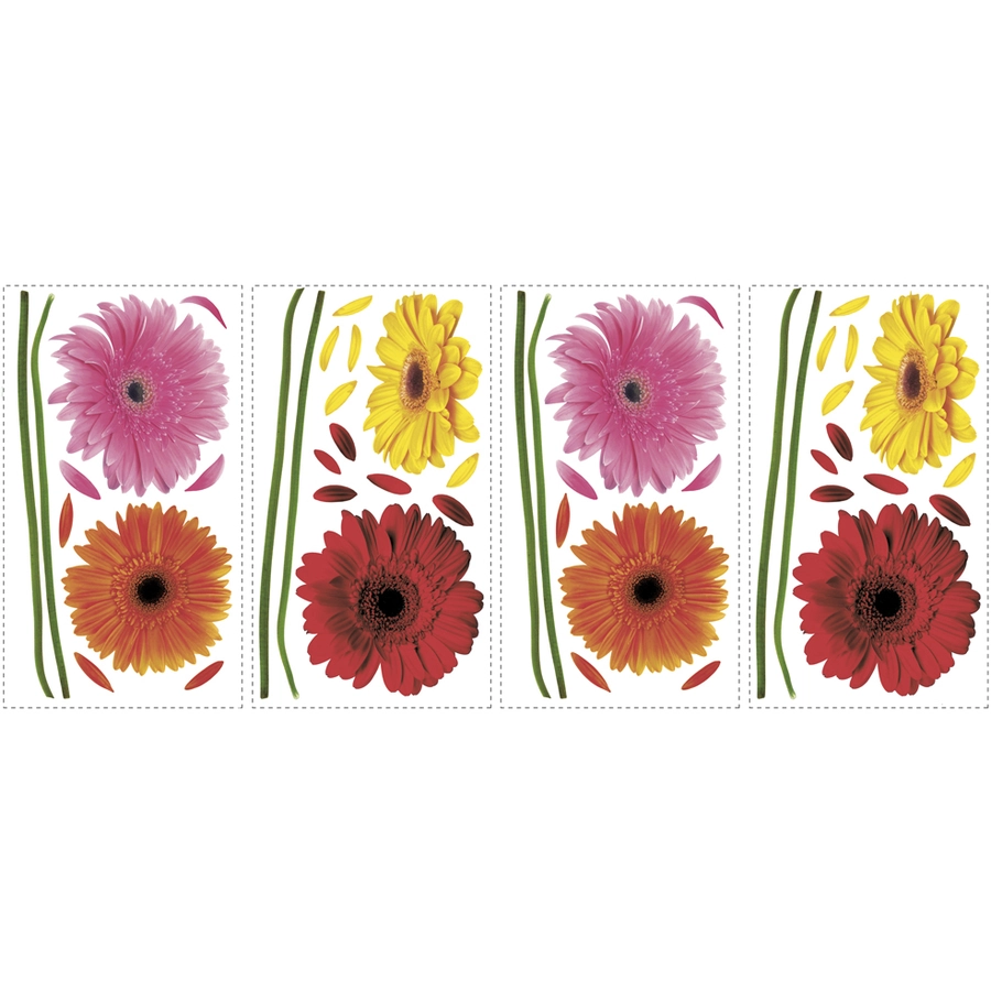 Room Mates Gerbera Mehrfarbig