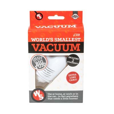 World's smallest vacuum