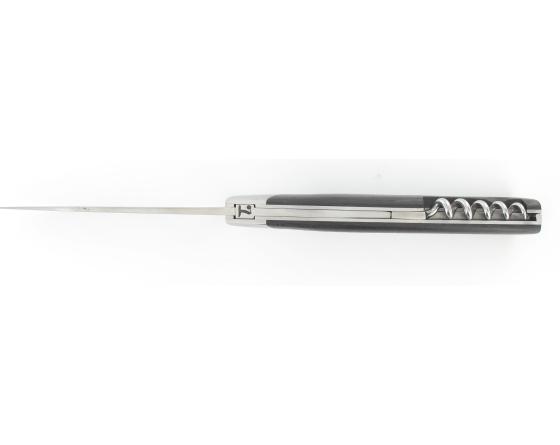 Grand Cru FIBRE DE CARBONE Couteau de Poche Le Thiers par Chambriard