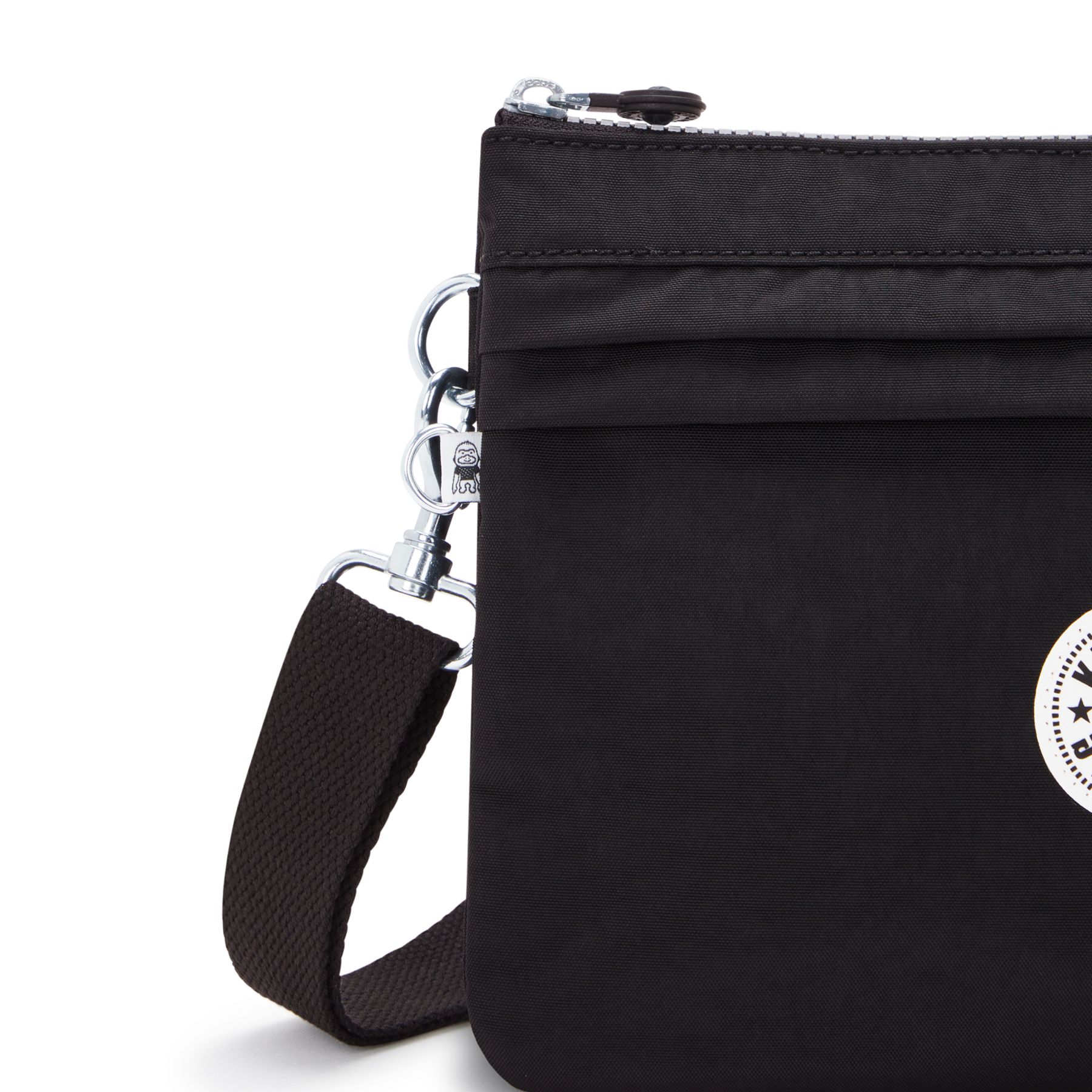 EASY RIRI L Sac à bandoulière de taille moyenne avec sangle amovible - K Valley Black