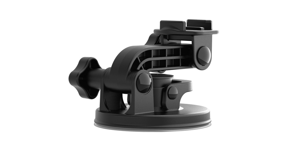 GoProSuction Cup Mount bevestiging  (Zwart)