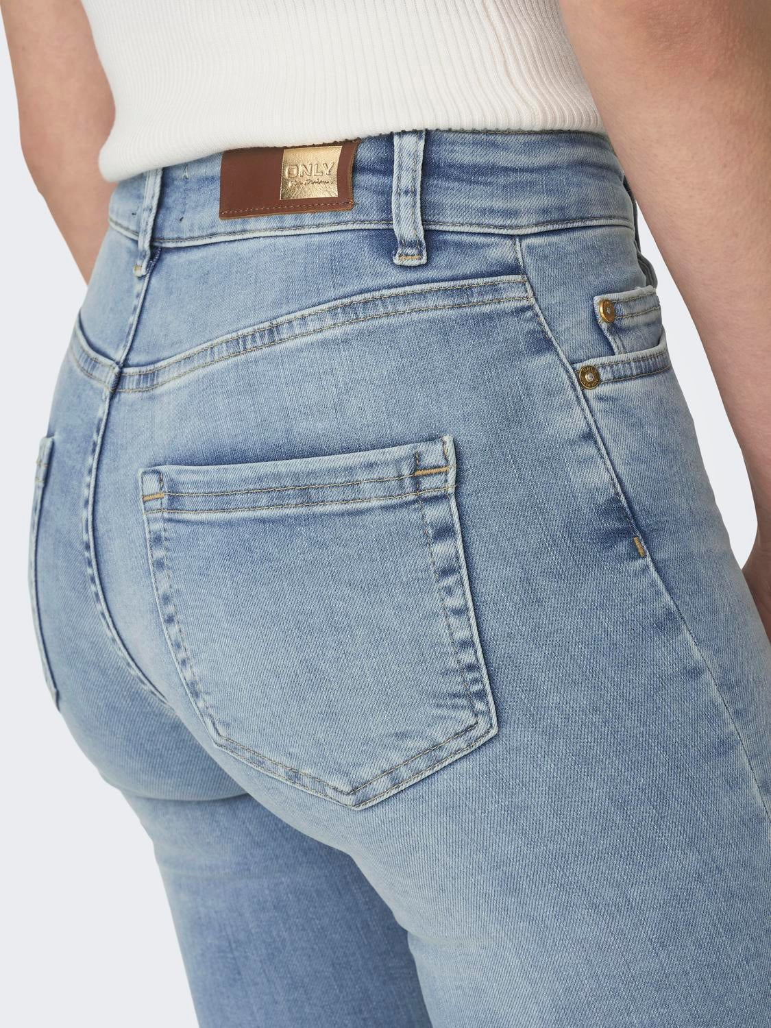 ONLBLUSH Mittlere Taille Skinny Fit Jeans Light Blue Denim