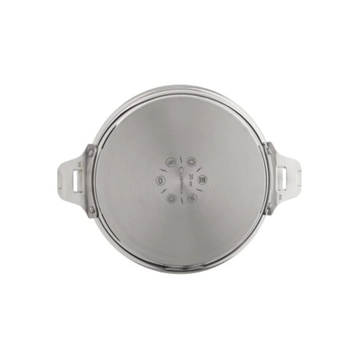 Asana - Sauteuse 28cm inox revêtement anti-adhérent et couvercle unive