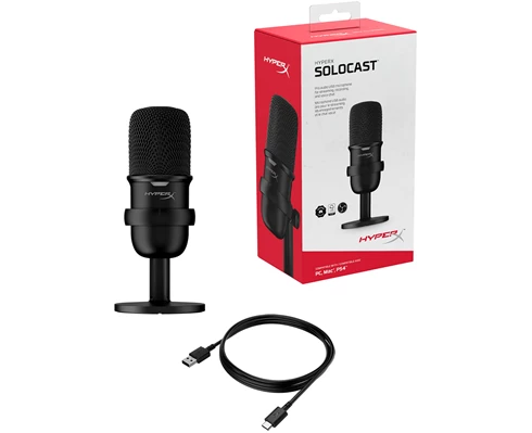 HyperX SoloCast - Black