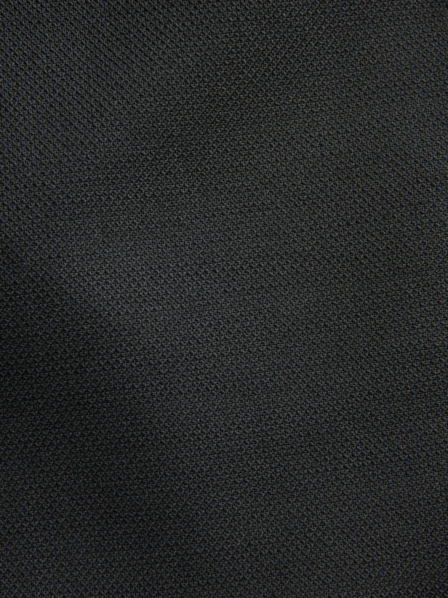Zwart - Signature getextureerd slim-fit kostuumjasje van Italiaanse Tollegno-wol