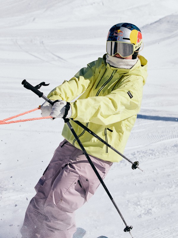 Landscape 10K Veste de snow technique Jaune Femme