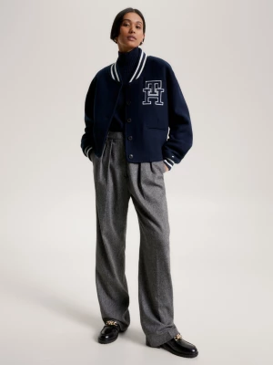 Jaqueta Varsity com Monograma TH