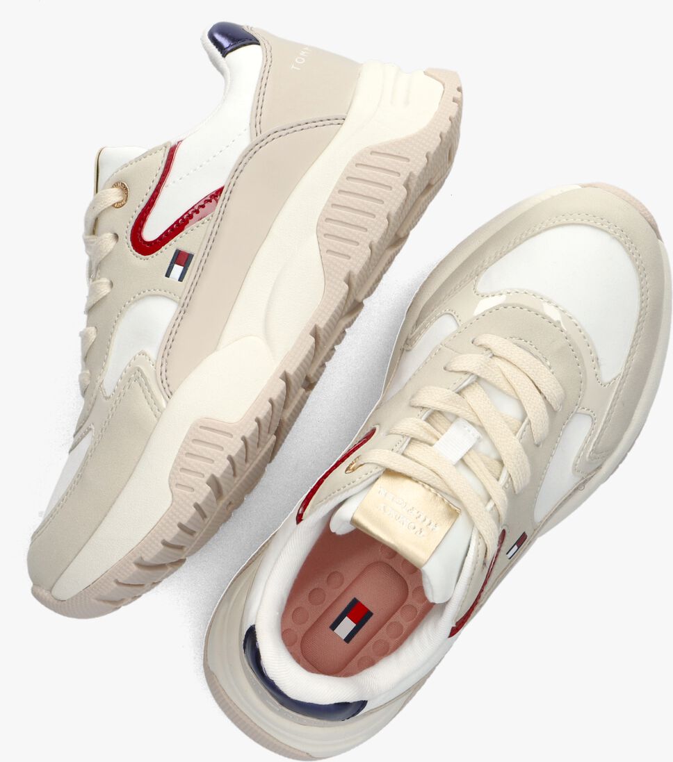 TOMMY HILFIGER beige tommy hilfiger lage sneakers 33002