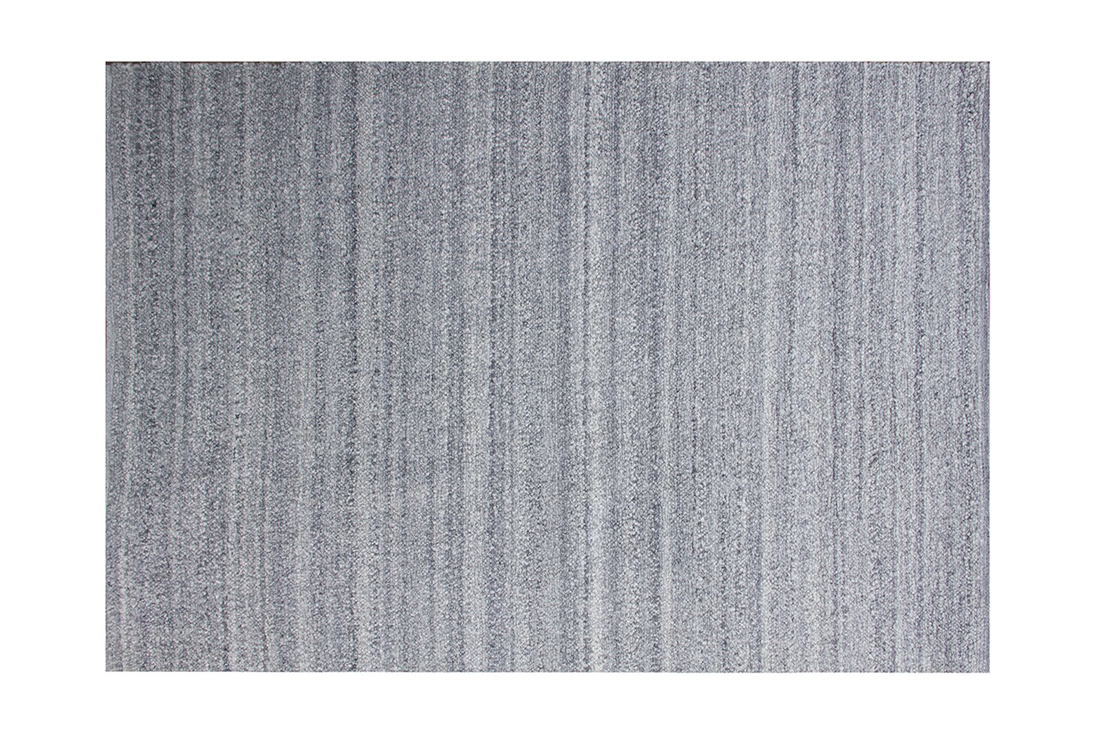 Cornus gulvteppe 160x230 Stålgrå farget ull/polyester håndvevd