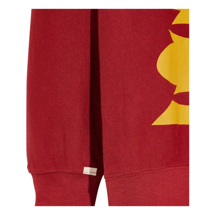 Bellerose Hoodie Cross Fahy | Rouge
