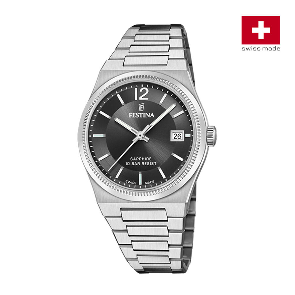Montre Festina Swiss Made Noir