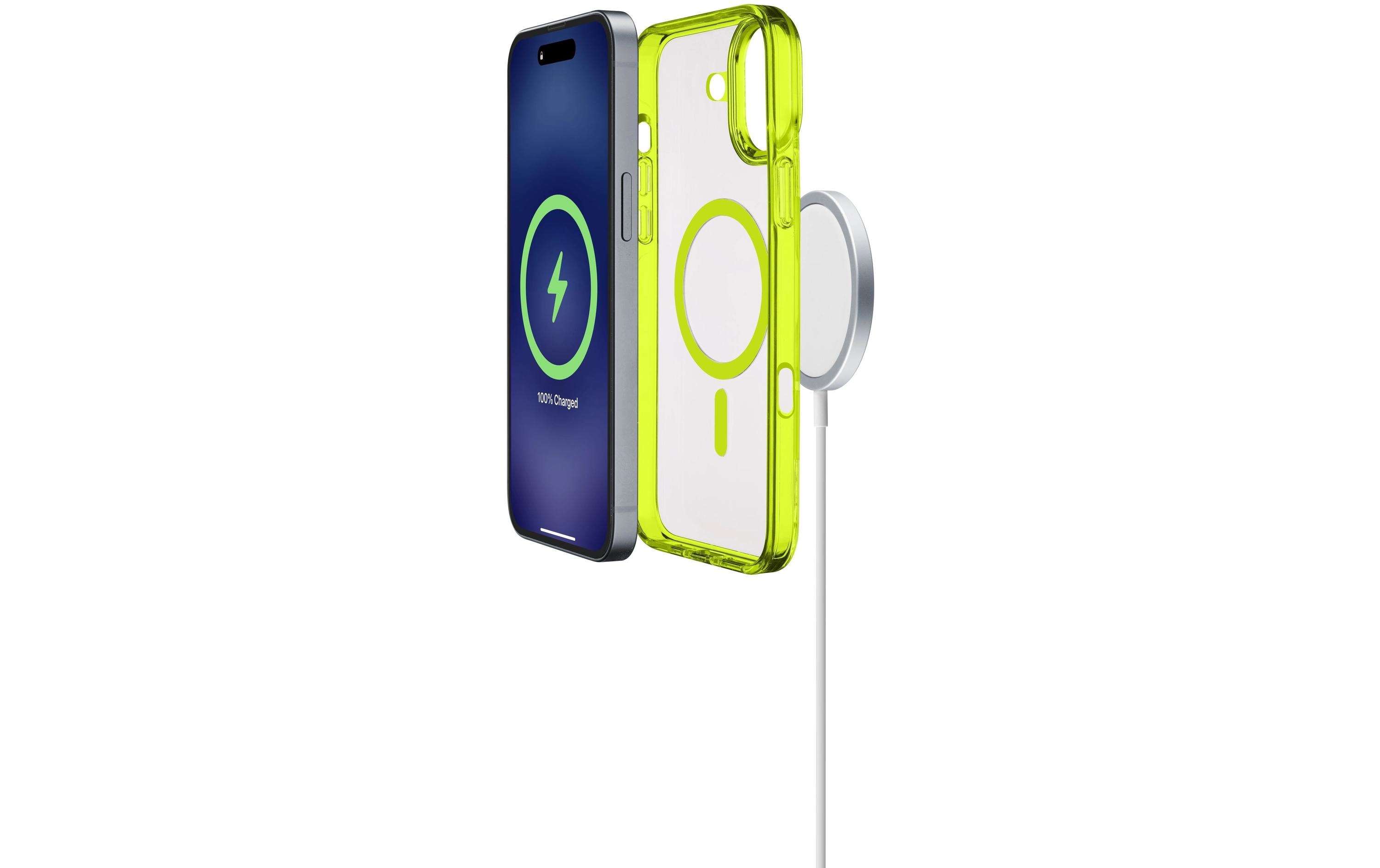 Back Cover Iconic iPhone 16 Plus LimeSchutzhülle für das Apple iPhone 16 Plus