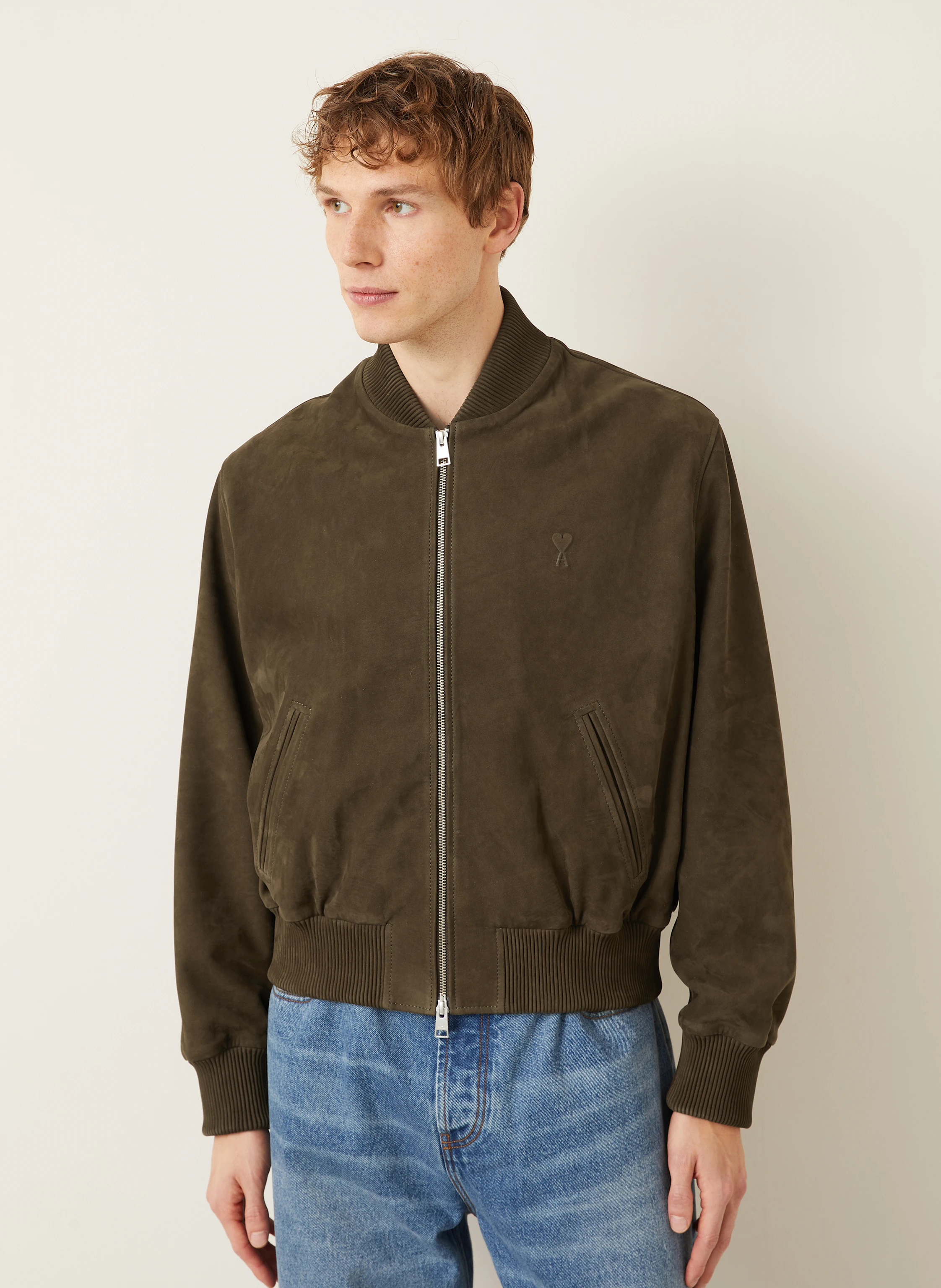 AMI PARIS Lederblouson