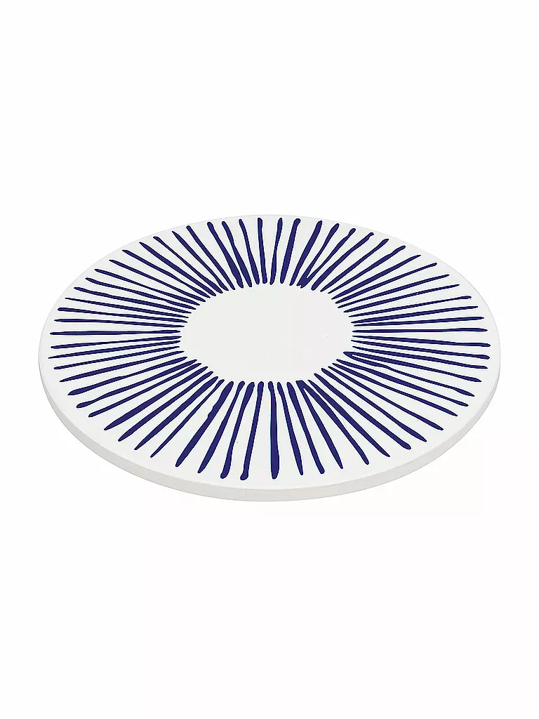 ZASSENHAUS Untersetzer NORDIC 20cm Lines / Blue-White blau