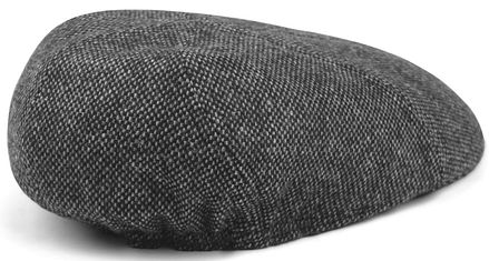Suitable Flat Cap Grijs FLCAP-TWEED-24.02 grey kopen