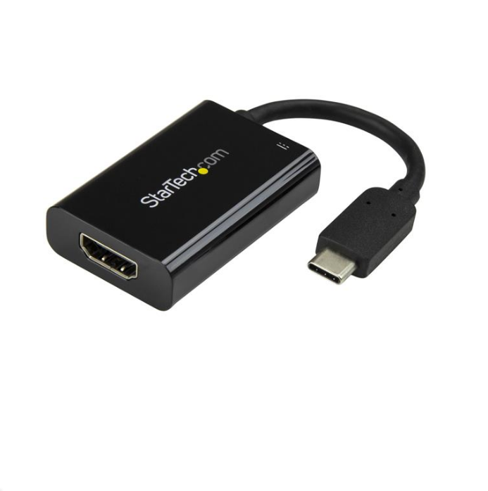StarTech.com Adaptateur vidéo USB-C vers HDMI 4K 60 Hz avec USB Power Delivery 60 W