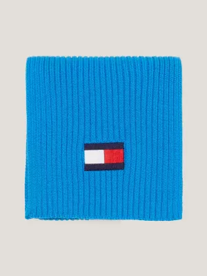 Cachecol infantil essencial com estampa de bandeira grande