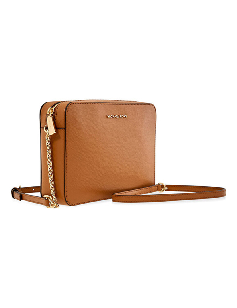 Jet Set Brown Crossbody Bag